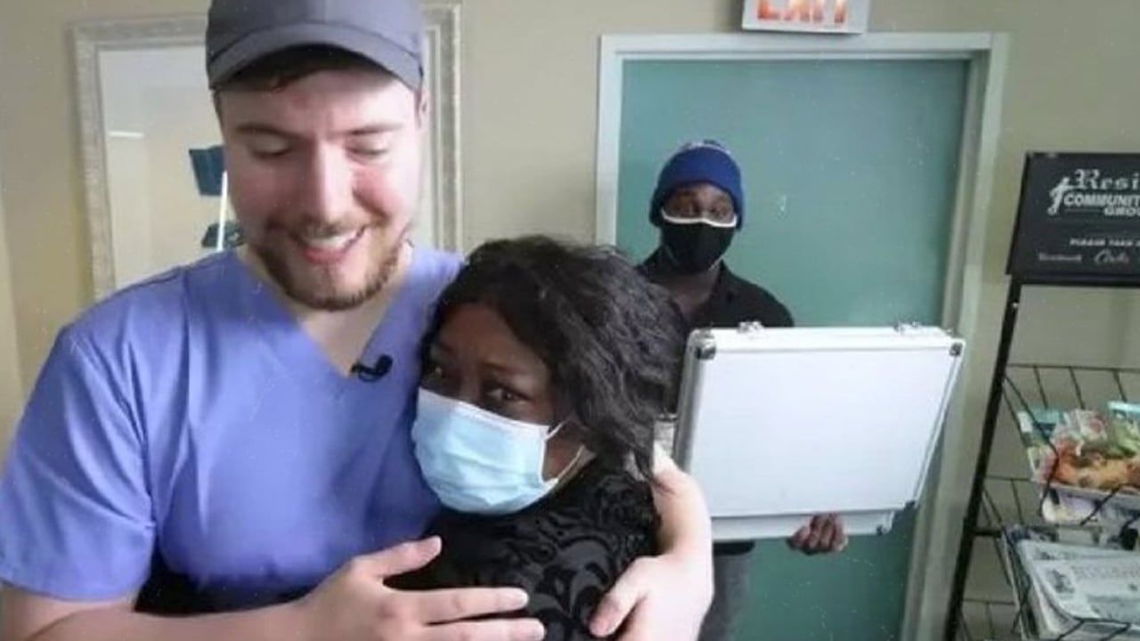 Un youtuber financió 1000 operaciones - Captura de video - Mr Beast