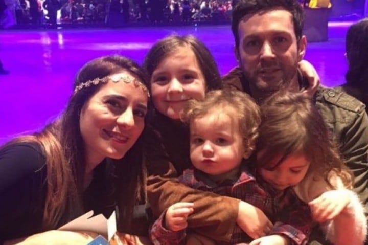 La vida de Axel y Delfina Lauría. / Gentileza