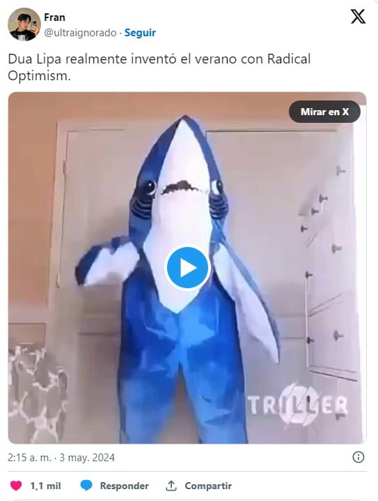 Los mejores memes sobre el nuevo álbum de Dua Lipa