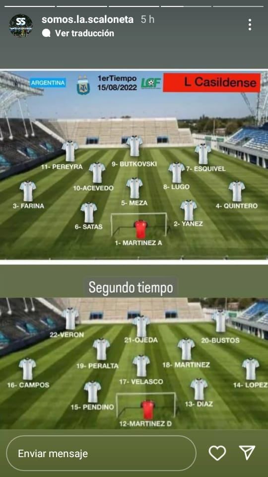 Las fotos del primer amistoso de Mati Busto, “la joya beltranina” en el Sub 15 de Argentina y con triunfo. Foto: Jorge Busto.