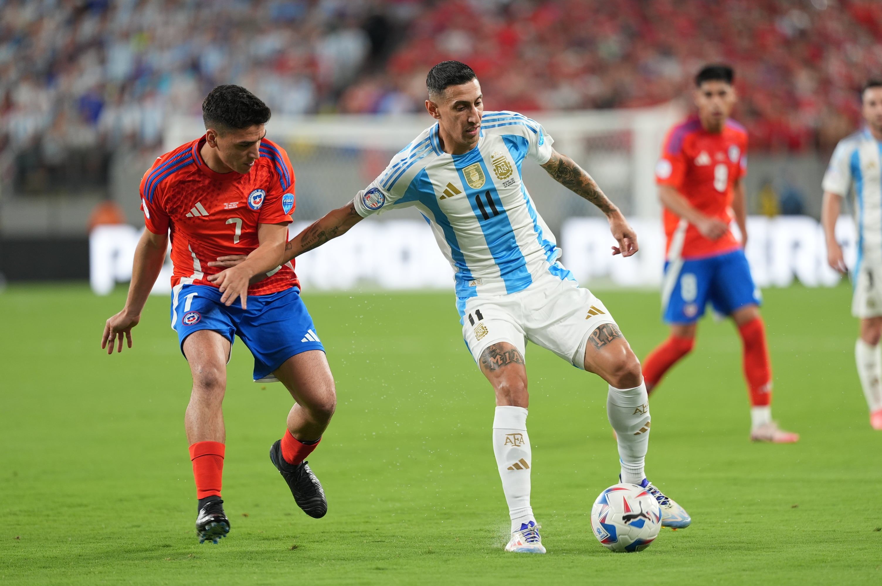 Ángel Di María sería titular ante Perú (AFA)