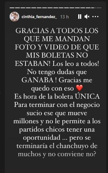 Redes de Cinthia Fernández