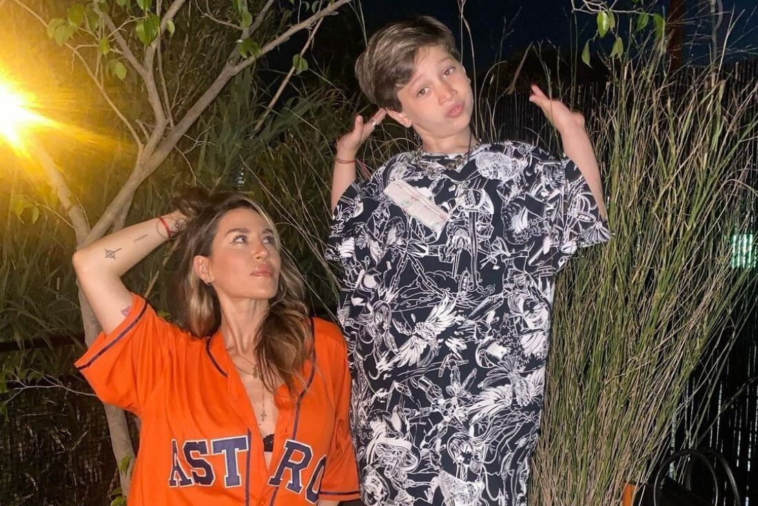 Jimena Barón y Momo