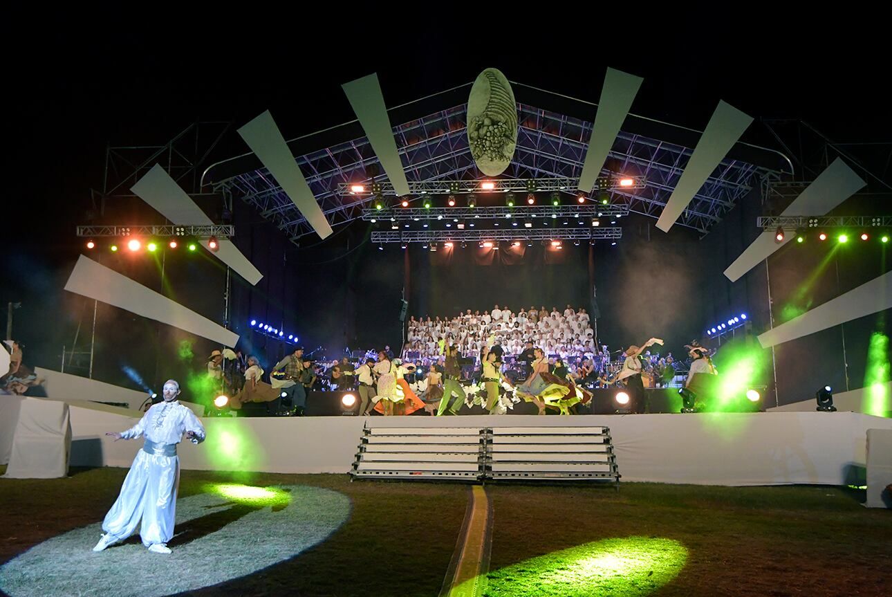 Bendición de los Frutos desde el Predio Gaucho del parque Gral. San MartínFoto: Orlando Pelichotti