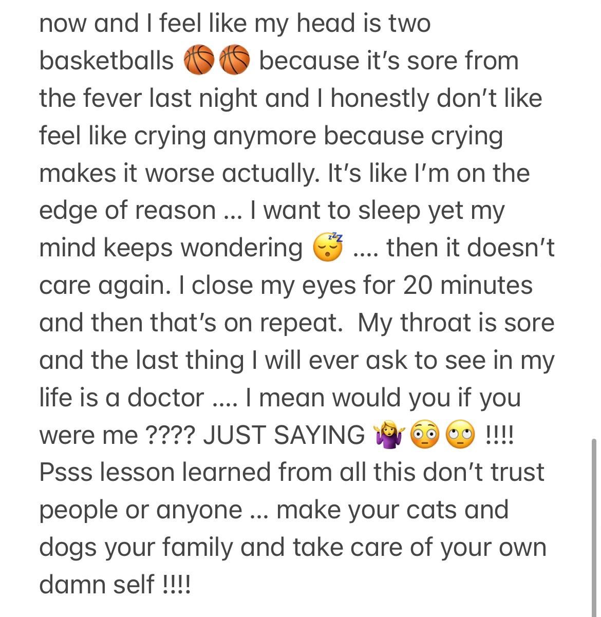 Britney hizo una extensa publicación sobre su hermana.