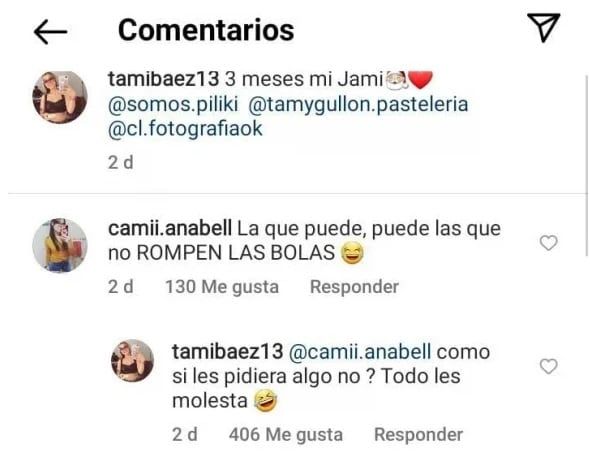 Redes de Tamara Báez