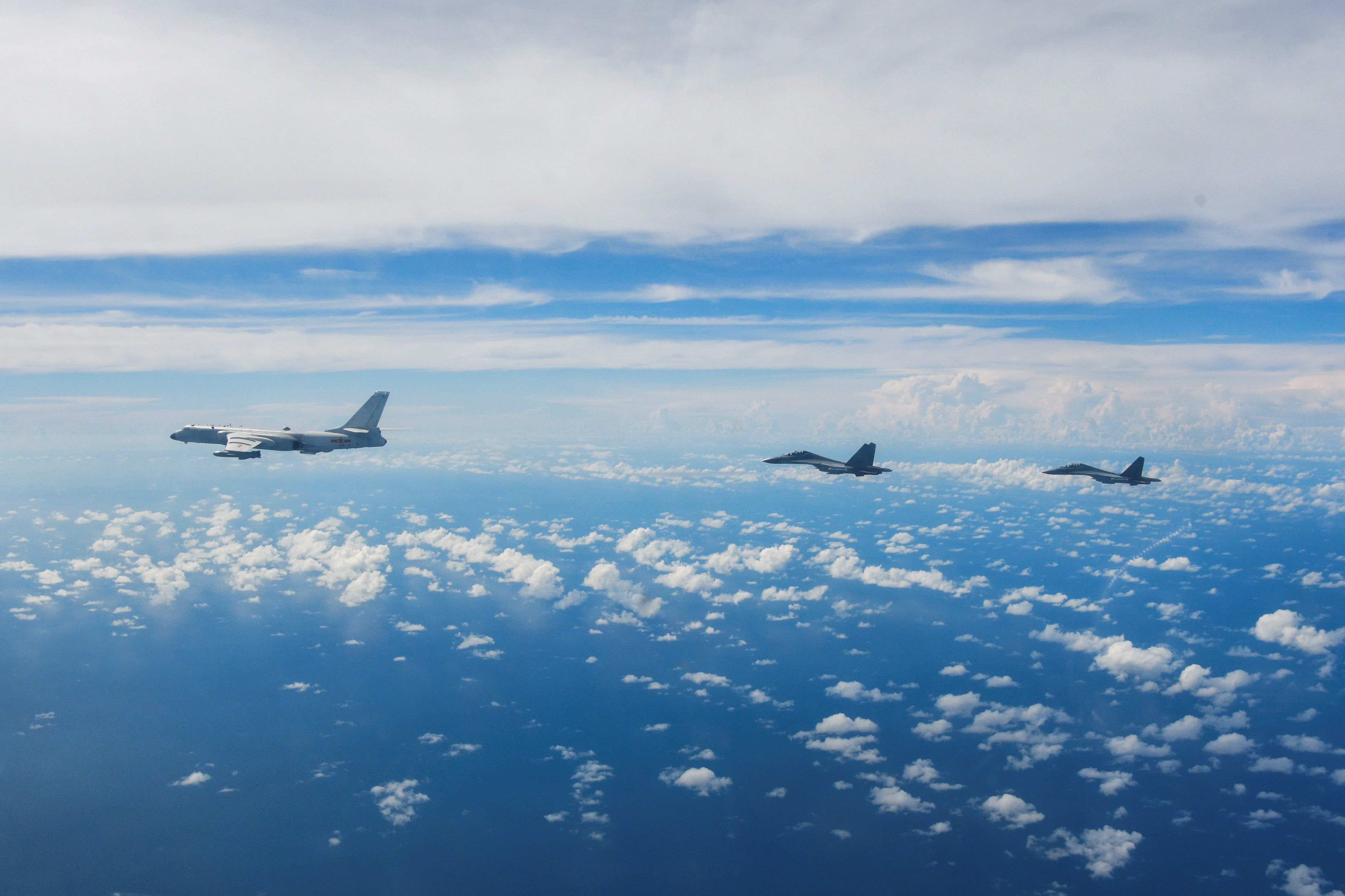 Taiwán denunció  que China realiza mamniobras militares para preparar una invasión. AP