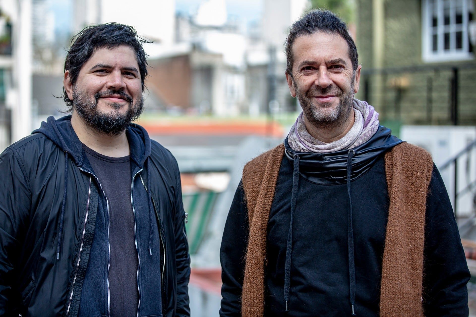 Esta foto de Palo Pandolfo es una de las más recientes y promociobaba su colaboración con Santi Motorizado.