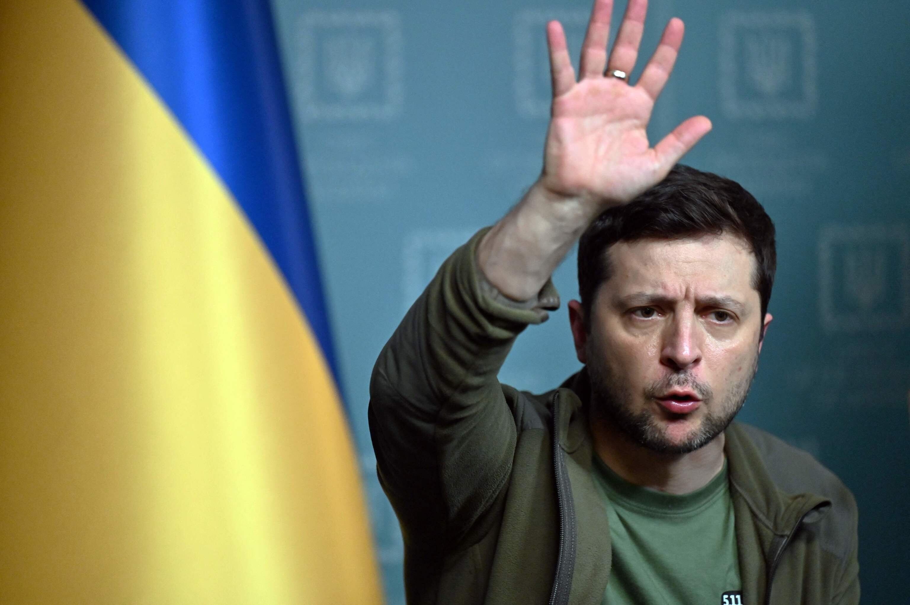 Volodimir Zelenski, presidente de Ucrania (AP)