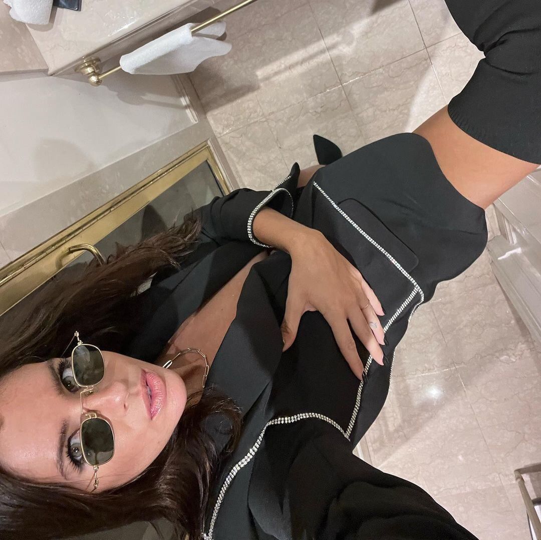 La China Suárez siempre sexy: con Total Black or White, siempre enamora