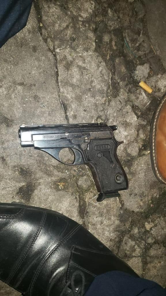 El arma del ataque. Foto: Web