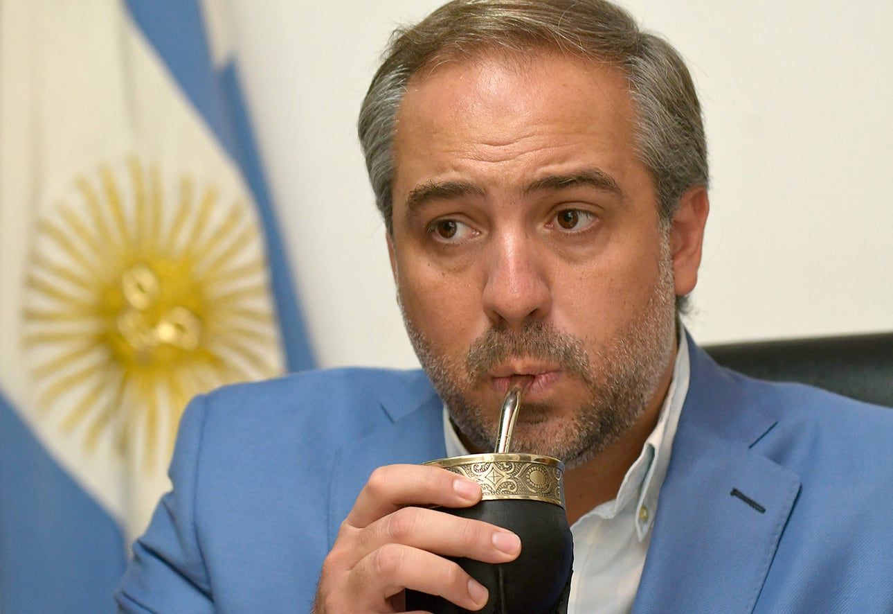 Matías Stevanato intendente del Departamento de Maipúfoto: Orlando Pelichotti