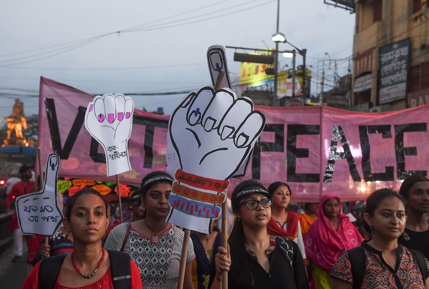 Protestas en India por igualdad de género y diversidad -