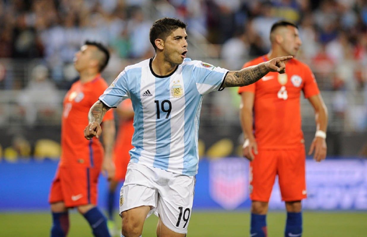 Argentina 2-1 Chile (Debut Copa América 2016) / Foto archivo