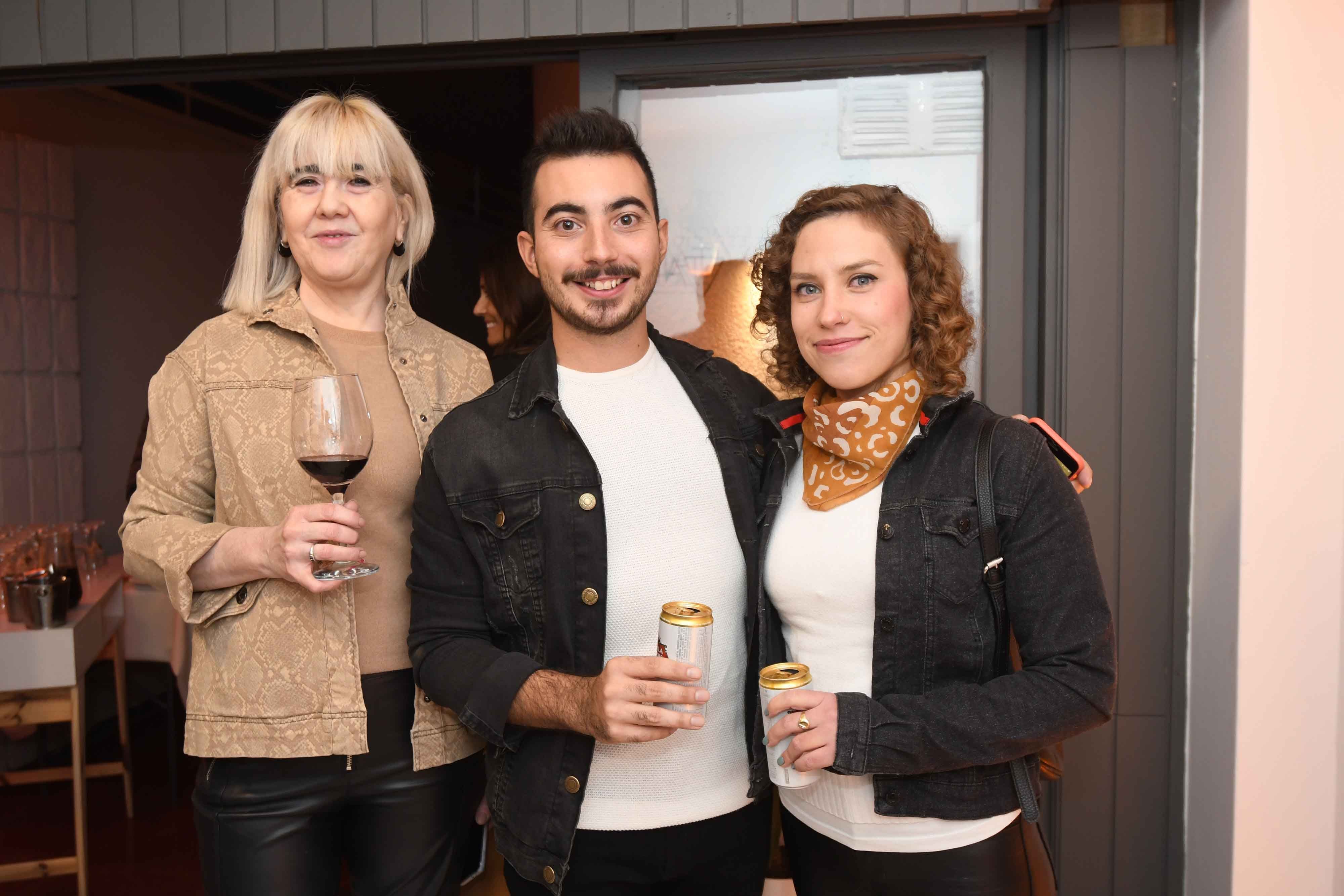 Fátima Loly Villagra, Lucas Castro y Leticia Lanzilotta