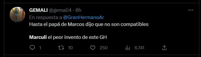 El fin de "Marculi" y la tristeza en redes sociales