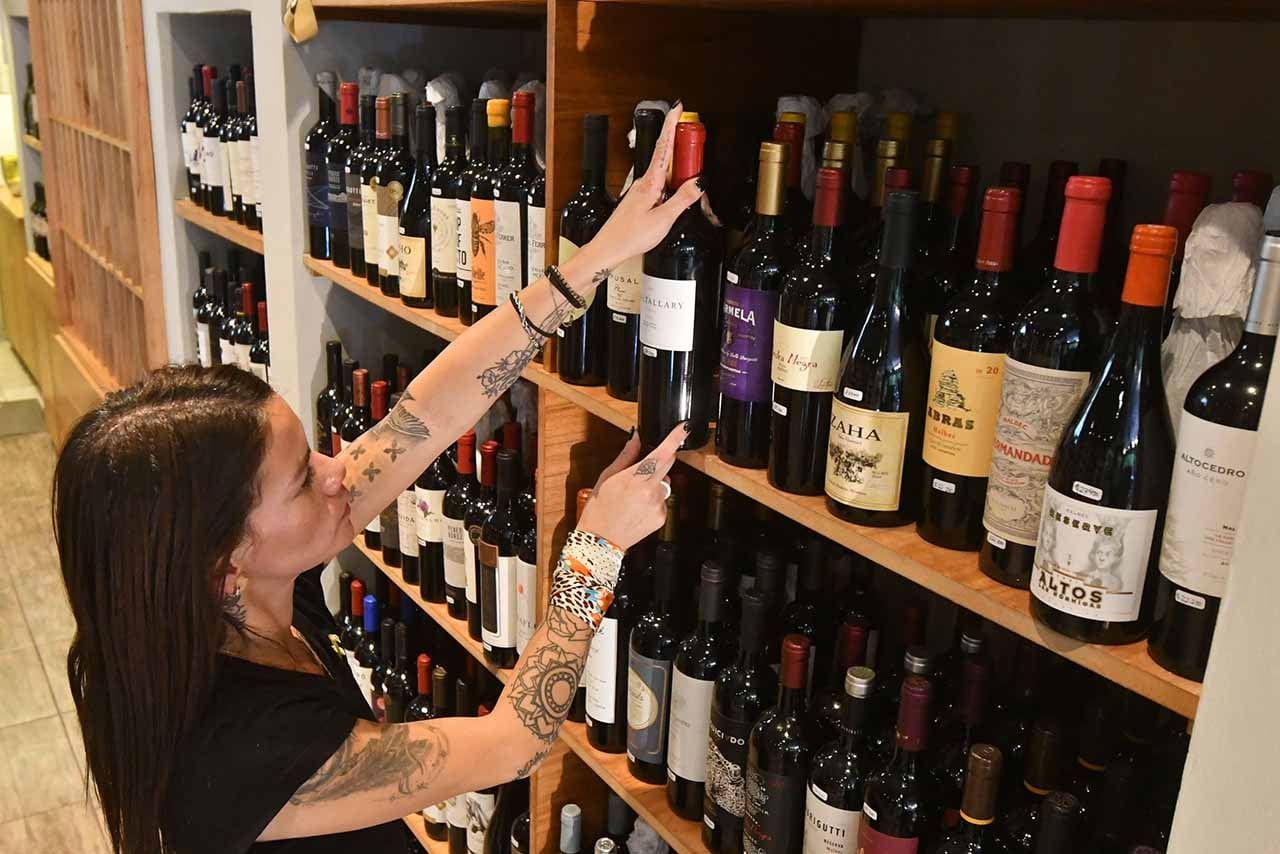 Venta de vinos   Foto: José Gutierrez / Los Andes