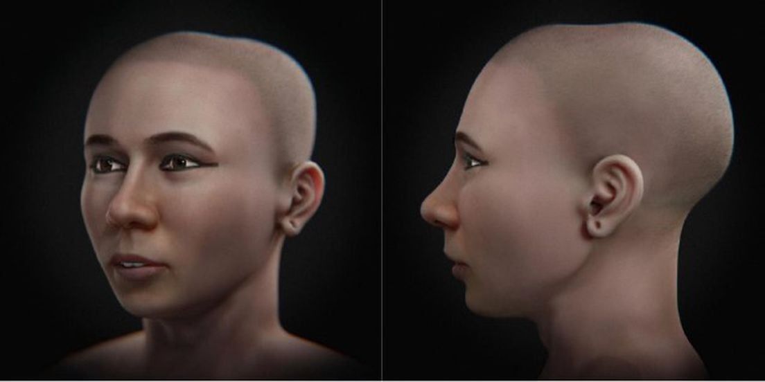 Así luce el rostro del faraón egipcio según la reciente reconstrucción digital.