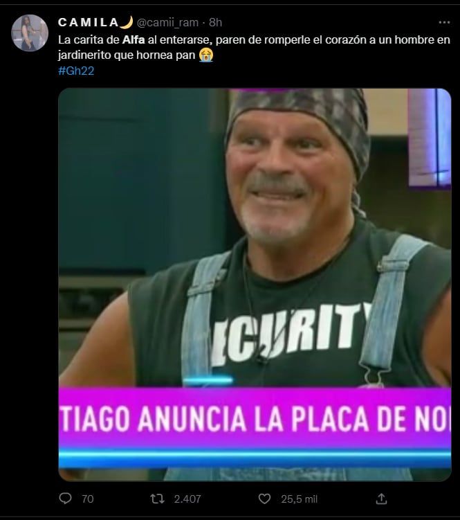 Los memes por la nominación de Alfa