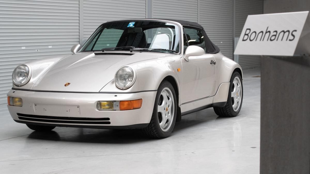 El Porsche de Maradona