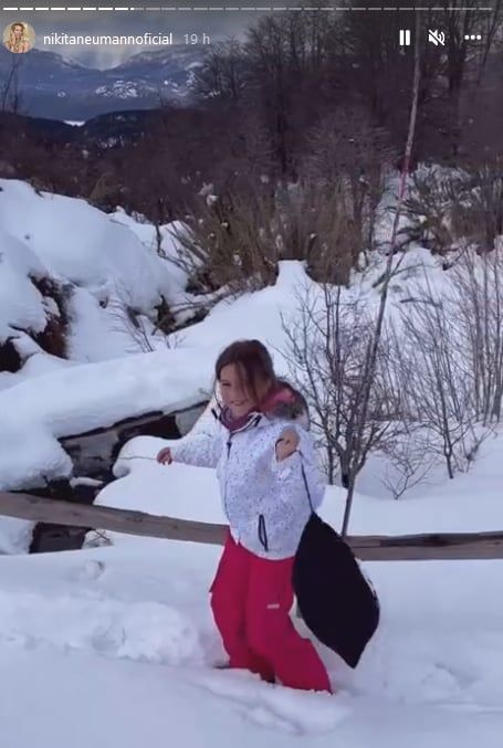 Sienna, la hija de Nicole Neumann y Fabián Cubero.