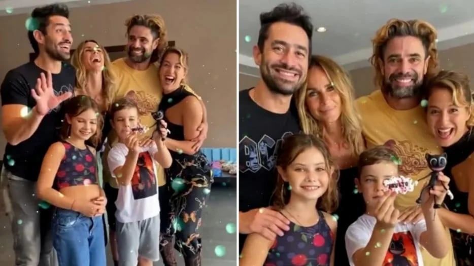 Sabrina rojas mostró cómo fue el cumple ensamblado de su hijo Fausto