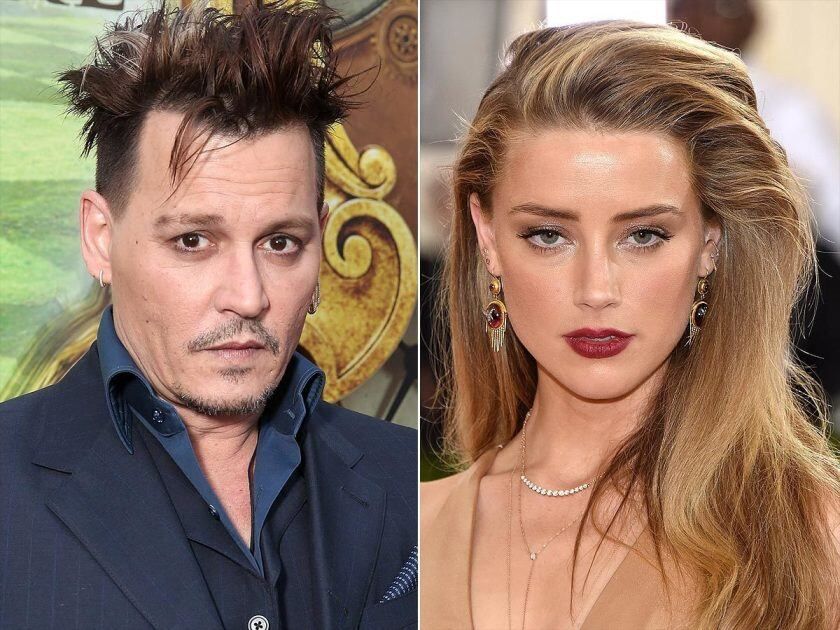 Johnny Depp y Amber Heard