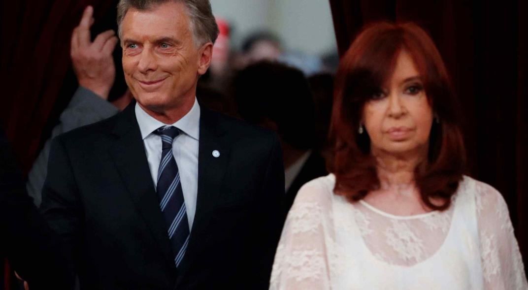 Macri dijo que Cristina está preocupada por temas “conflictivos y judiciales producto del gobierno de su marido y de los suyos” (AP)
