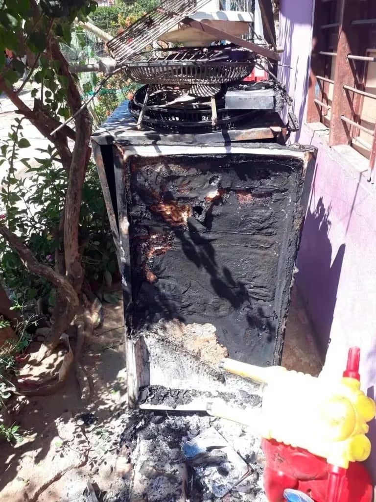 El incendio en El Carmen de Bolívar pudo desatarse por un corto circuito. Gentileza: El Universal