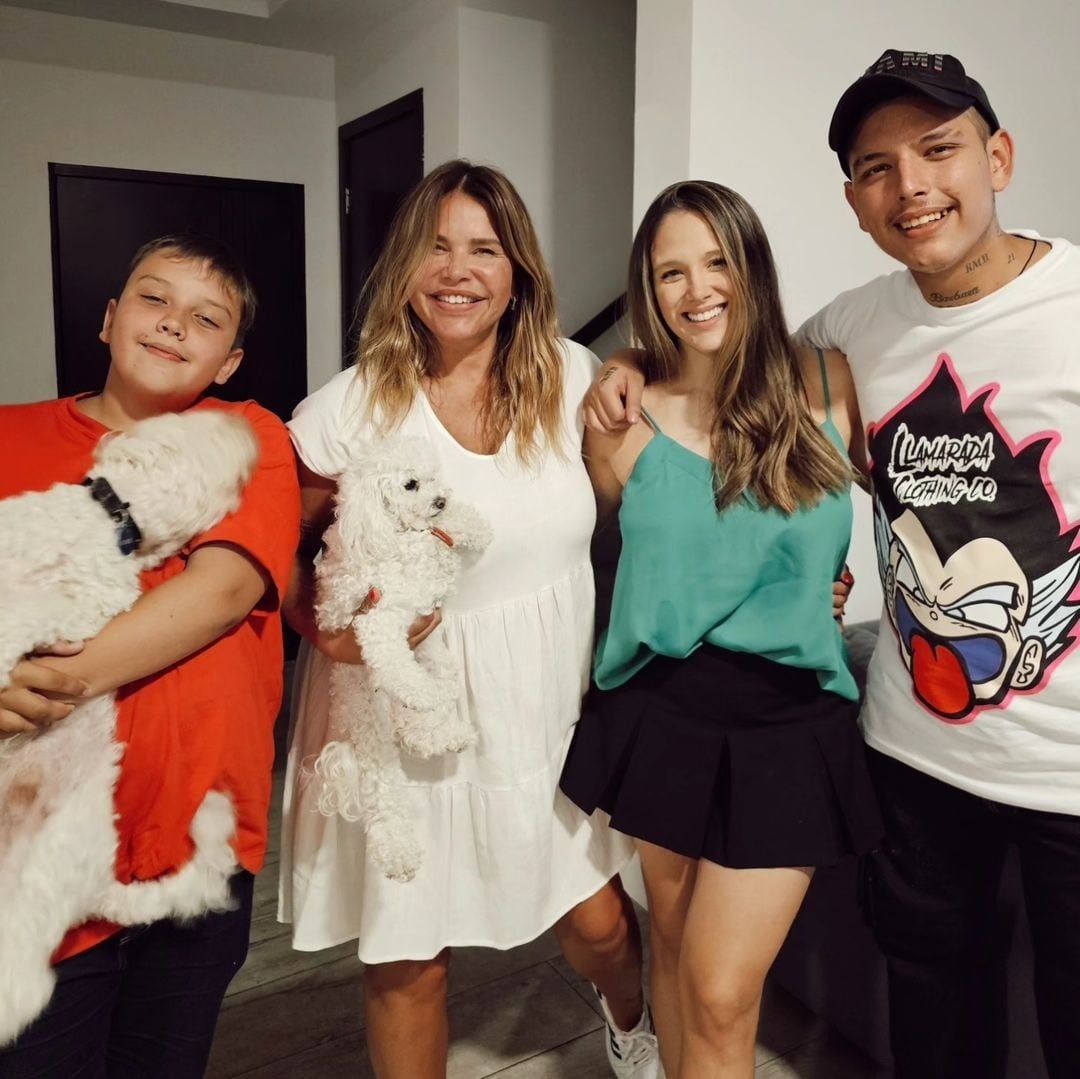 Thiago, el hijo de Nazarena Vélez y Fabián Rodríguez. Gentileza Instagram.