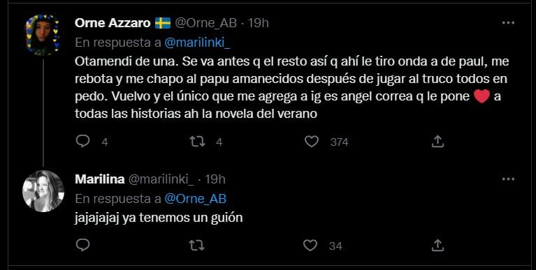 Una tuitera planteó un escenario hipotético y miles de argentinas confesaron qué jugador les gusta