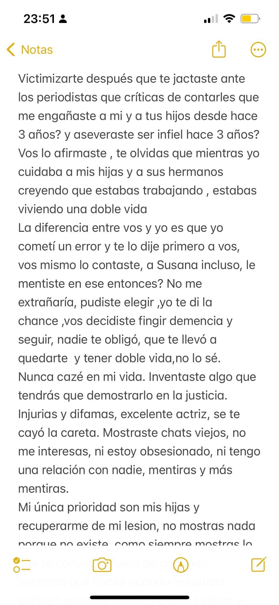 Mauro Icardi, furioso tras la entrevista de Wanda Nara con Susana.