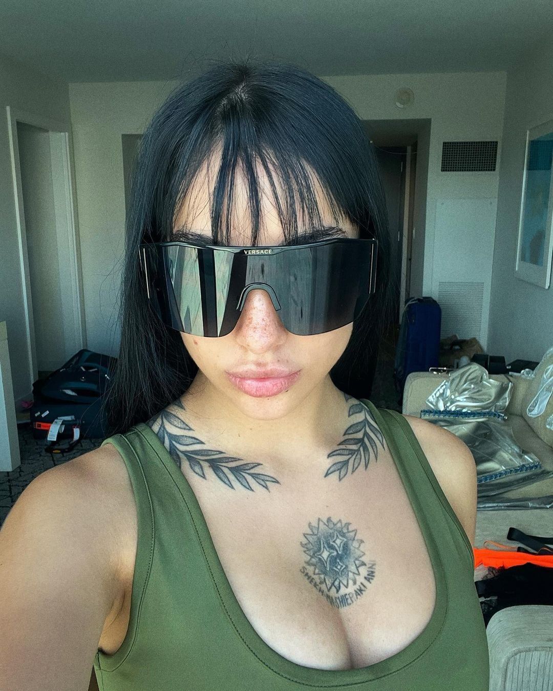 El tatuaje de María Becerra.