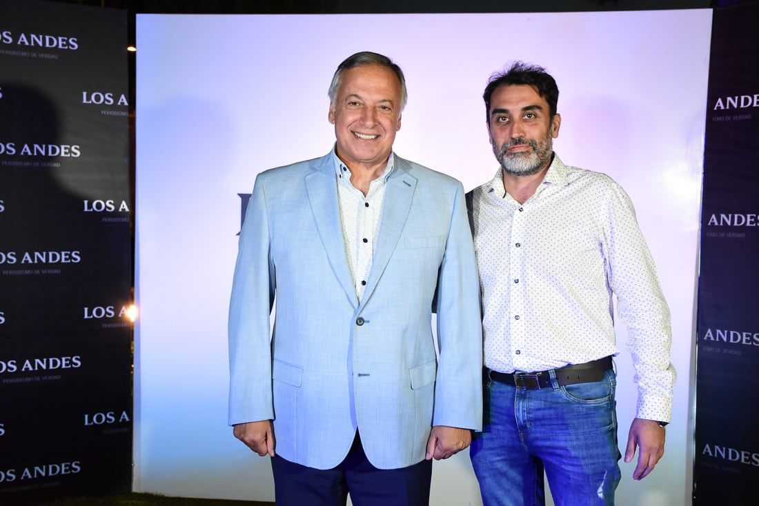 Aniversario 138 años de Diario Los Andes.
Procurador Alejandro Gulle y Martín Ahumada/ Foto Mariana Villa