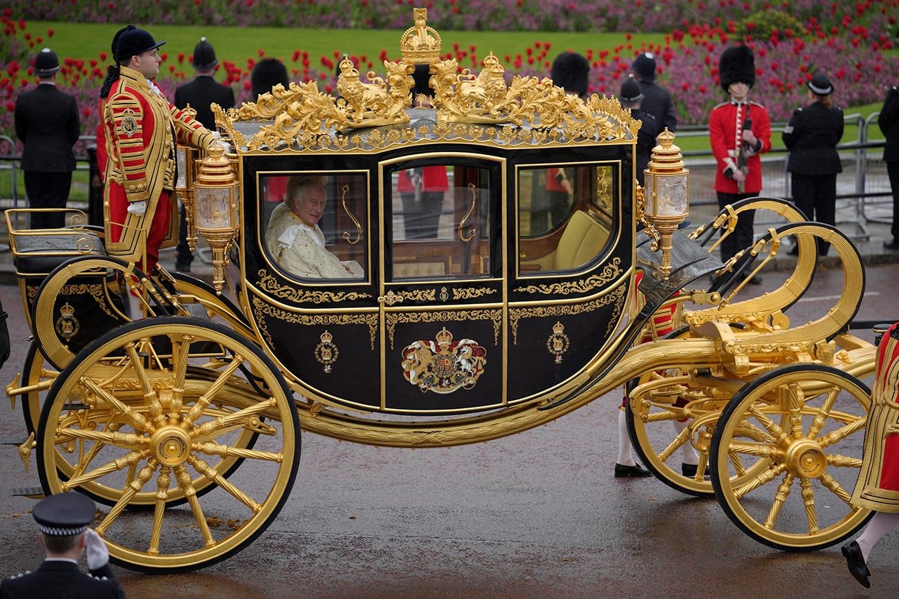 La coronación de Carlos III (AP).