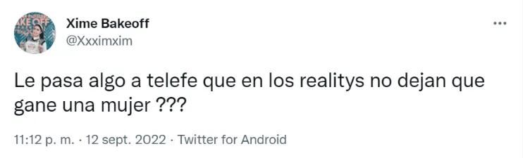 Ximena de Bake Off criticó a la Voz Argentina