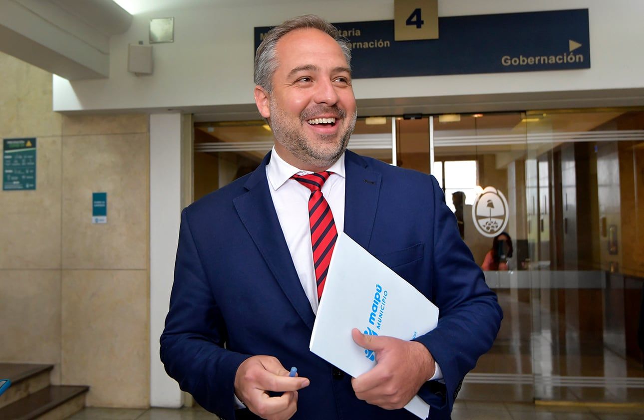 Matías Stevanato, intendente de Maipú, dice que lo más conveniente es no desdoblar elecciones en las comunas. Foto: Orlando Pelichotti / Los Andes