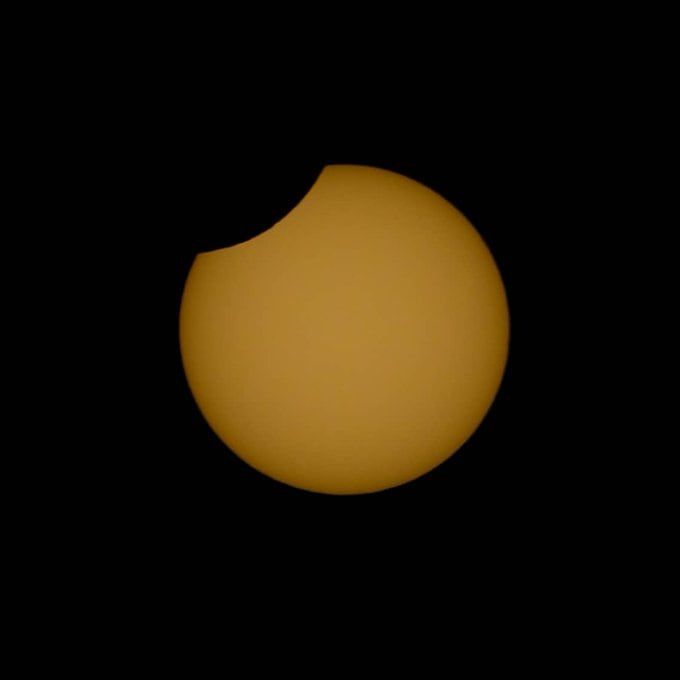 Este sábado se producirá un eclipse parcial que podrá observarse desde Mendoza.