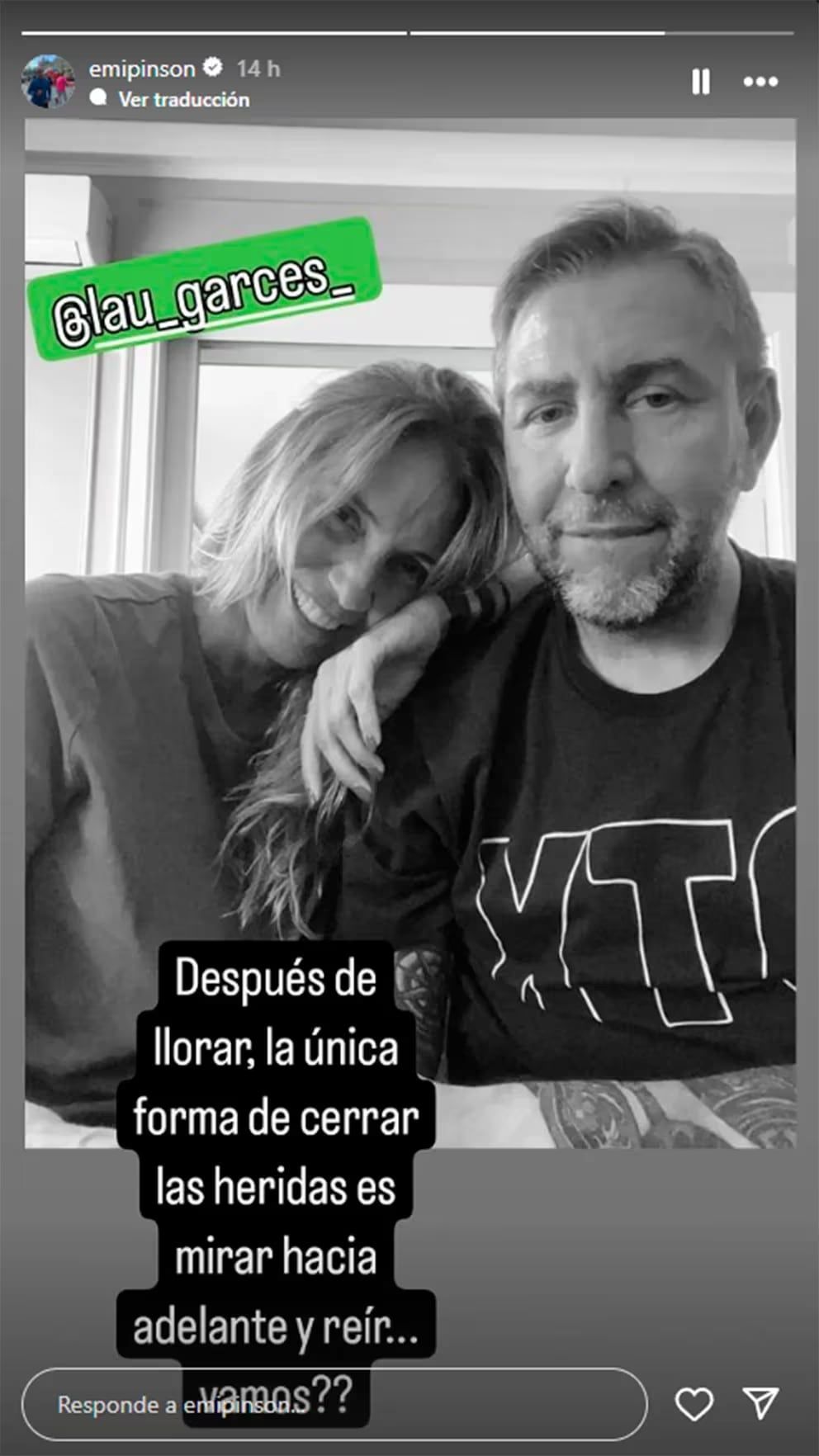 Emiliano Pinsón y su esposa Laura Garces