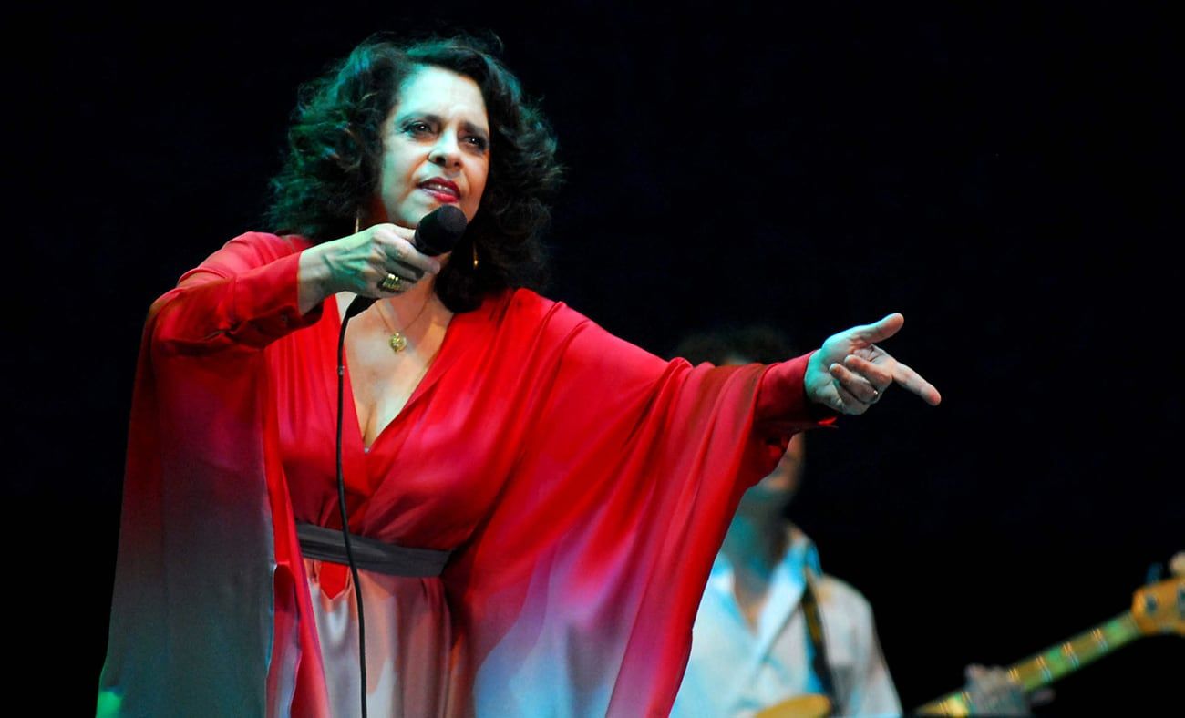 ID:3234598 Télam -Córdoba- 26/01/2010 La sexta luna Coscoina, en el 50º aniversario del Festival de Cosquín, contó con la actuación de Gal Costa. Foto: Irma Montiel/Télam/dsl 11cosquin26011010_88608.jpg 4441746