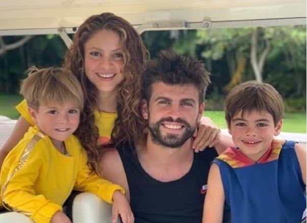Gerard Piqué y Shakira Foto: Web