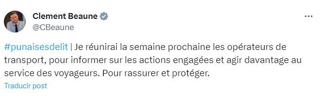 Chinches en Francia - X