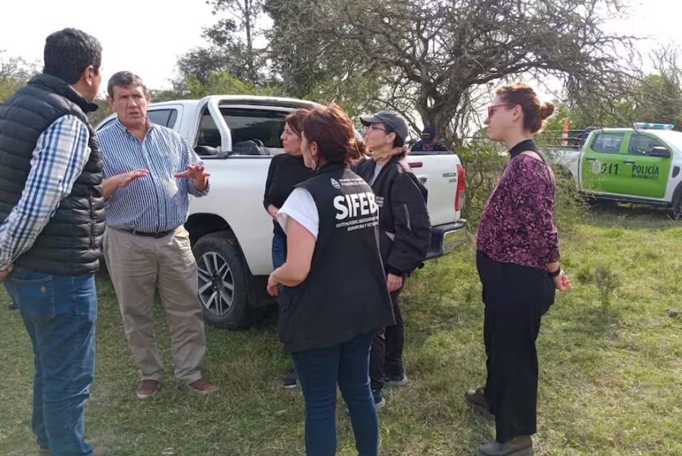La policía busca intensamente a Loan Peña, el niño de 5 años que desapareció en la localidad de Algarrobal, Corrientes. Foto: Policía de Corrientes