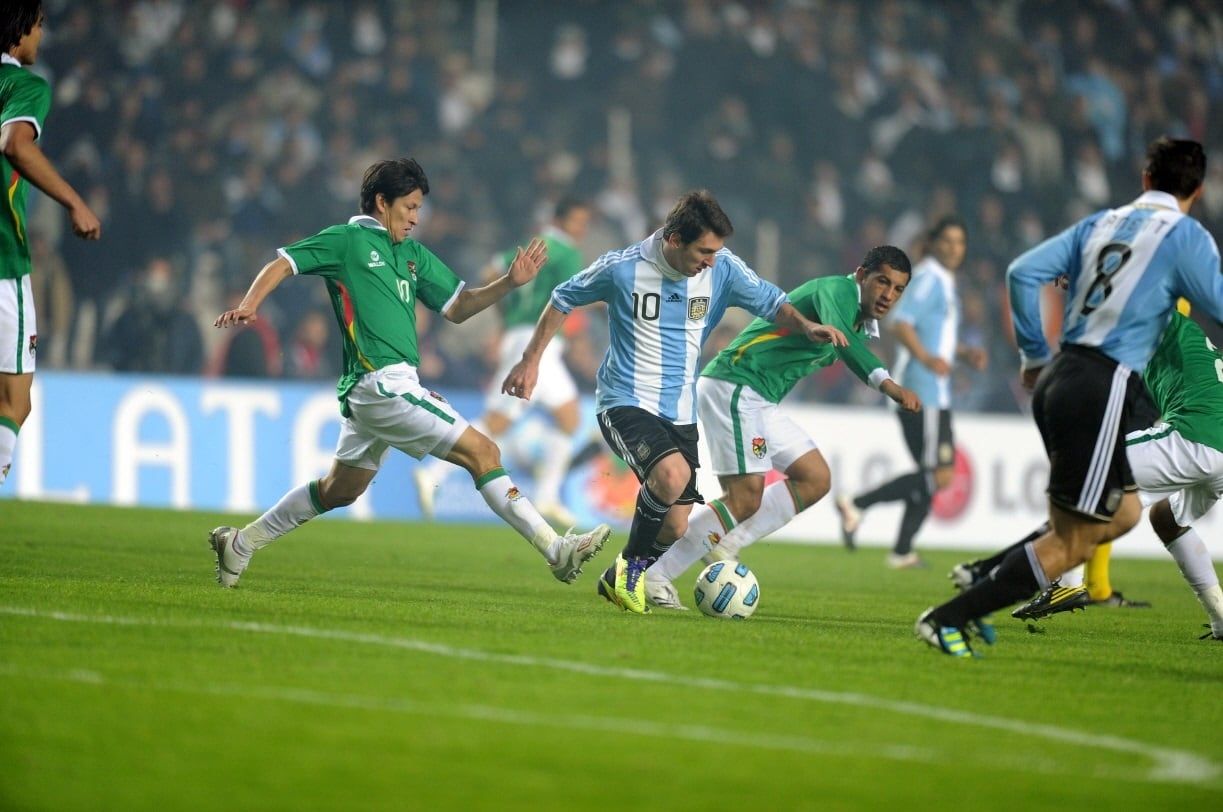 Argentina 1-1 Bolivia (Debut Copa América 2011) / Foto archivo