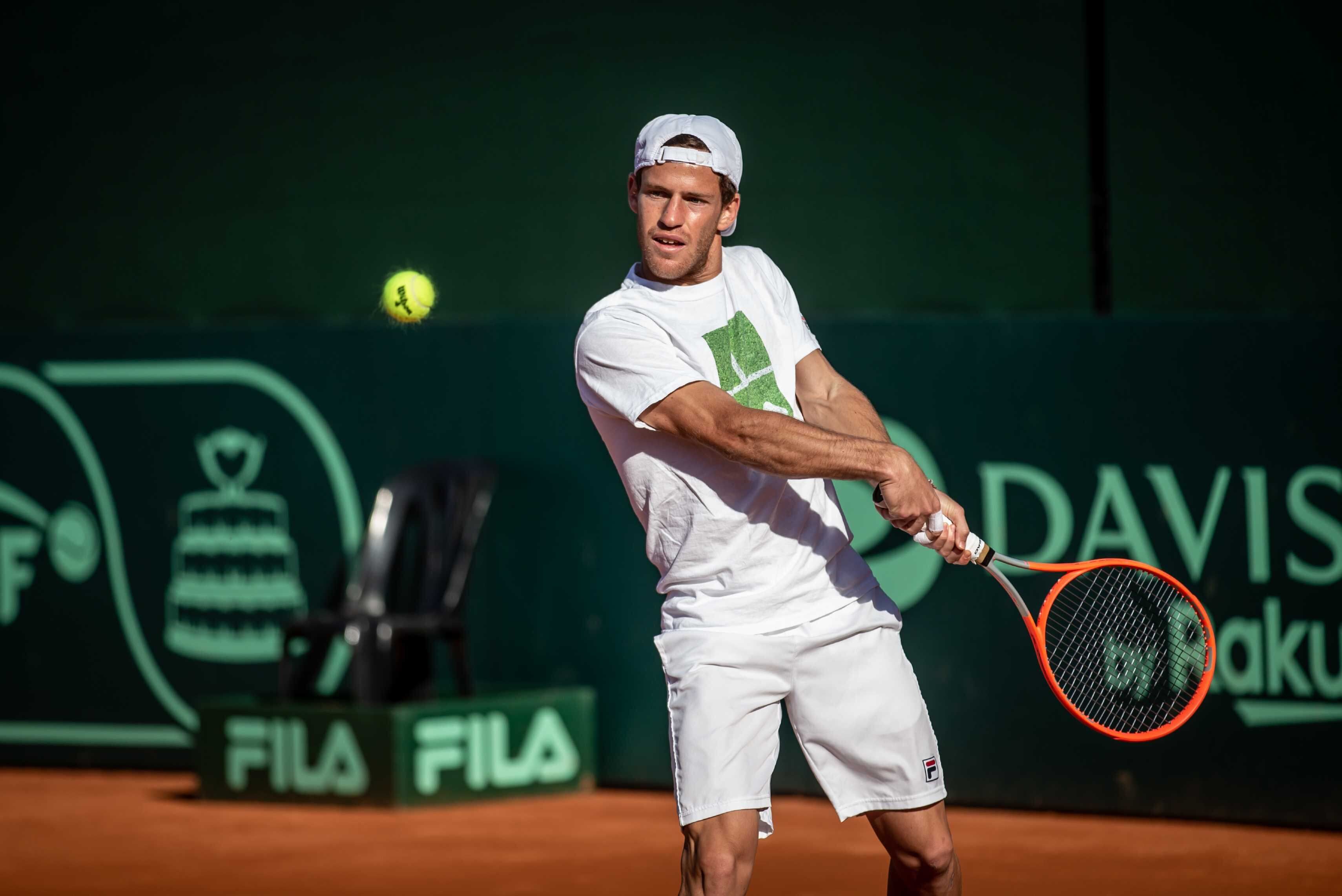 "El Peque" Schwartzman, una de las mejores raquetas argentinas en la actualidad. / Prensa AAT