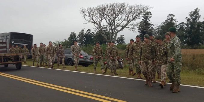 El Ejército se sumó a la búsqueda contra reloj de Loan en Corrientes. Foto: X / @MindefArg