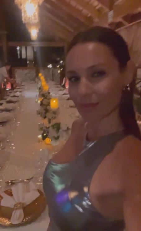 Pampita en Punta Cana