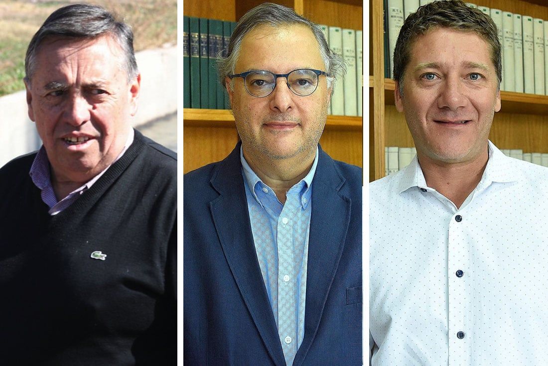 Sergio Marinelli, Alejandro Gennari y Gustavo Villegas, los tres nombres que sonaron para Irrigación.