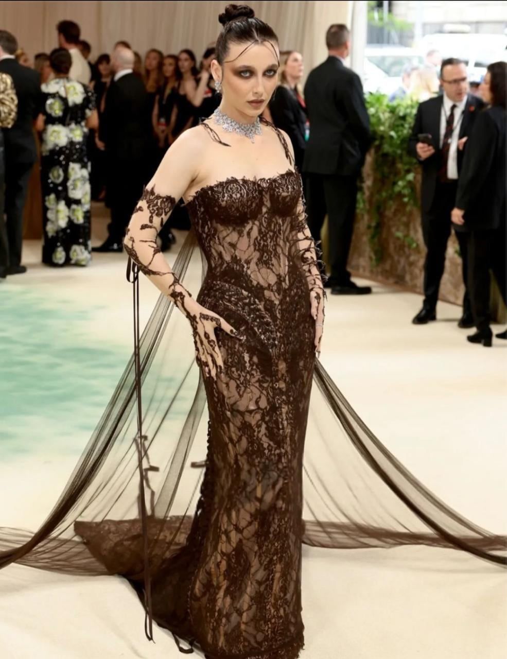 Emma Chamberlain en la Met Gala 2024 - Getty Images.