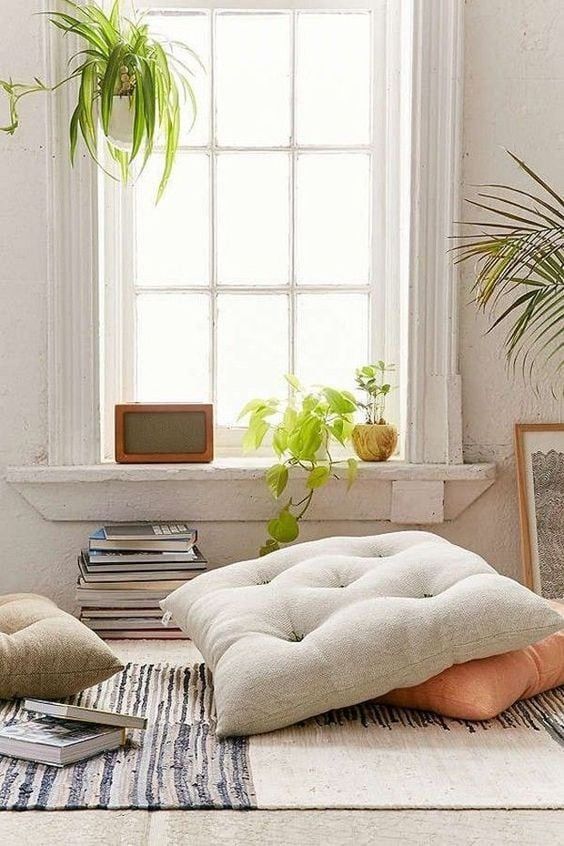 Cerca de una ventana y luz natural